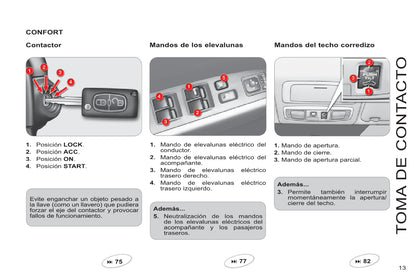 2013-2014 Citroën C8 Bedienungsanleitung | Spanisch