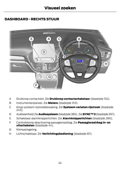 2021 Ford Fiesta/Fiesta Hybrid Owner's Manual | Dutch