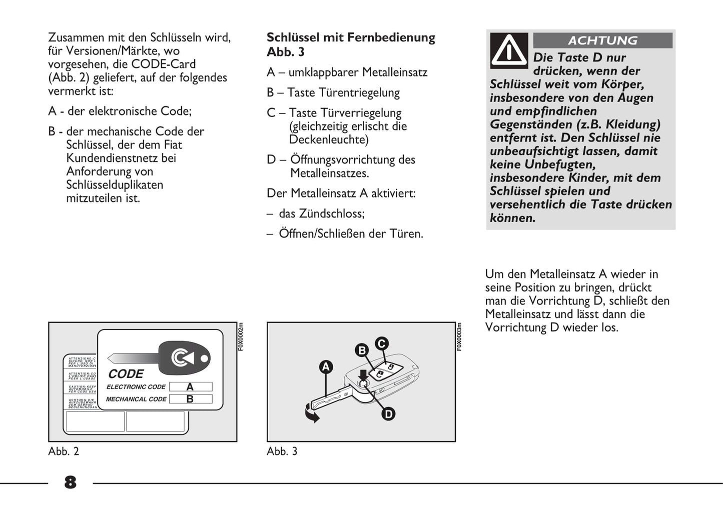 2012-2013 Fiat Strada Gebruikershandleiding | Duits