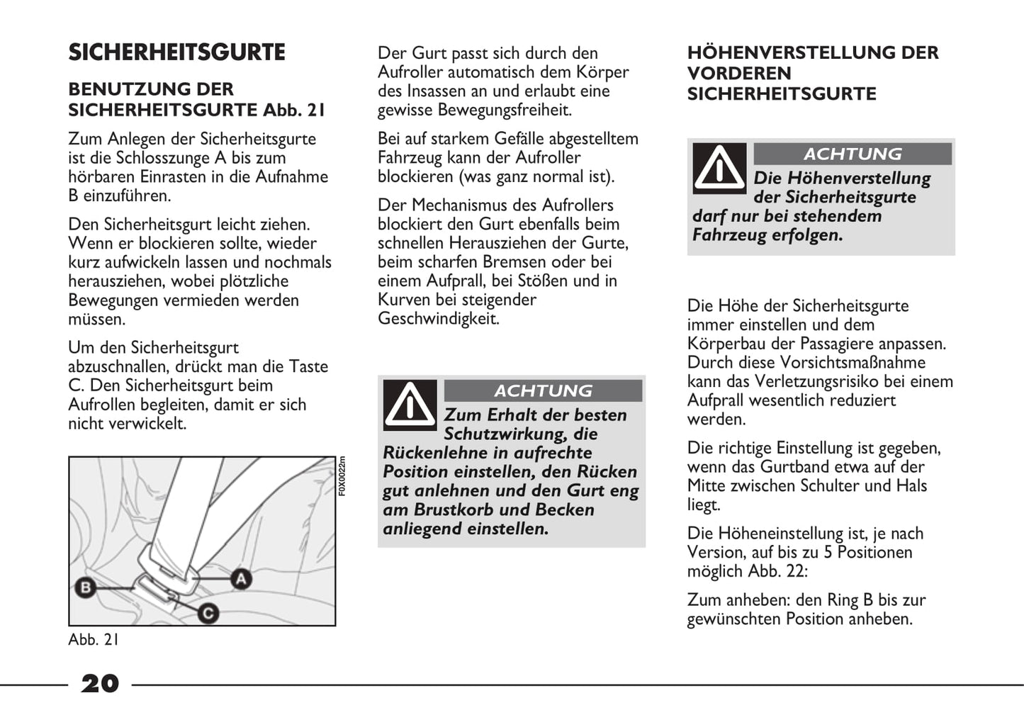 2012-2013 Fiat Strada Gebruikershandleiding | Duits