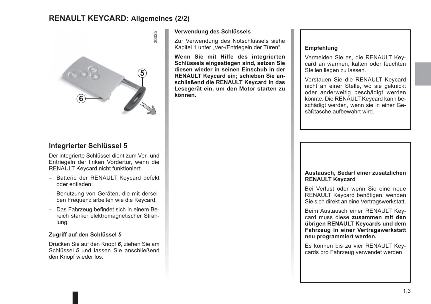 2014-2015 Renault Latitude Owner's Manual | German