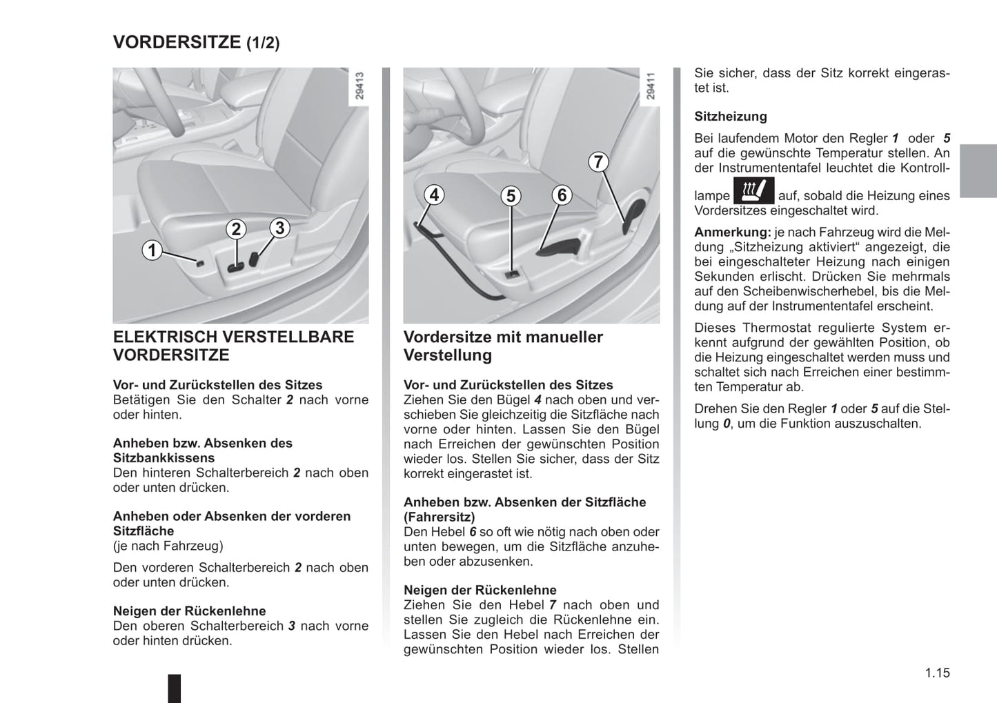 2014-2015 Renault Latitude Owner's Manual | German