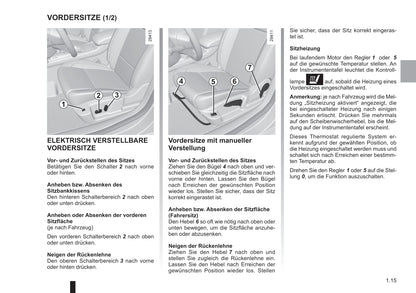 2014-2015 Renault Latitude Owner's Manual | German