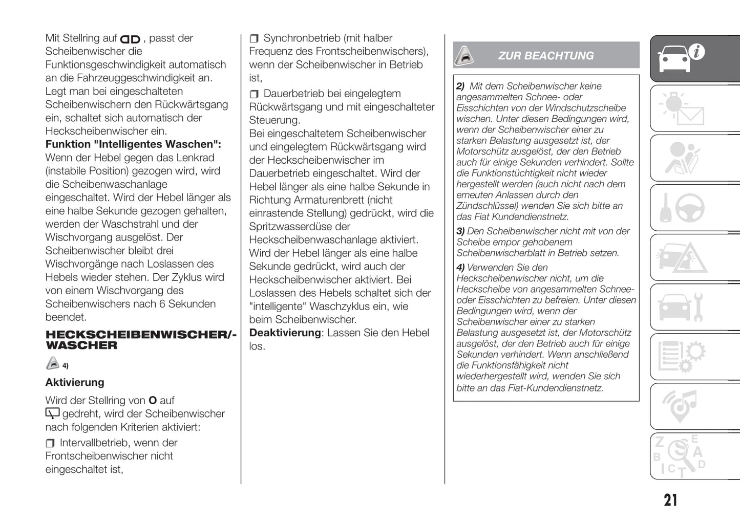 2016-2017 Fiat Punto Gebruikershandleiding | Duits