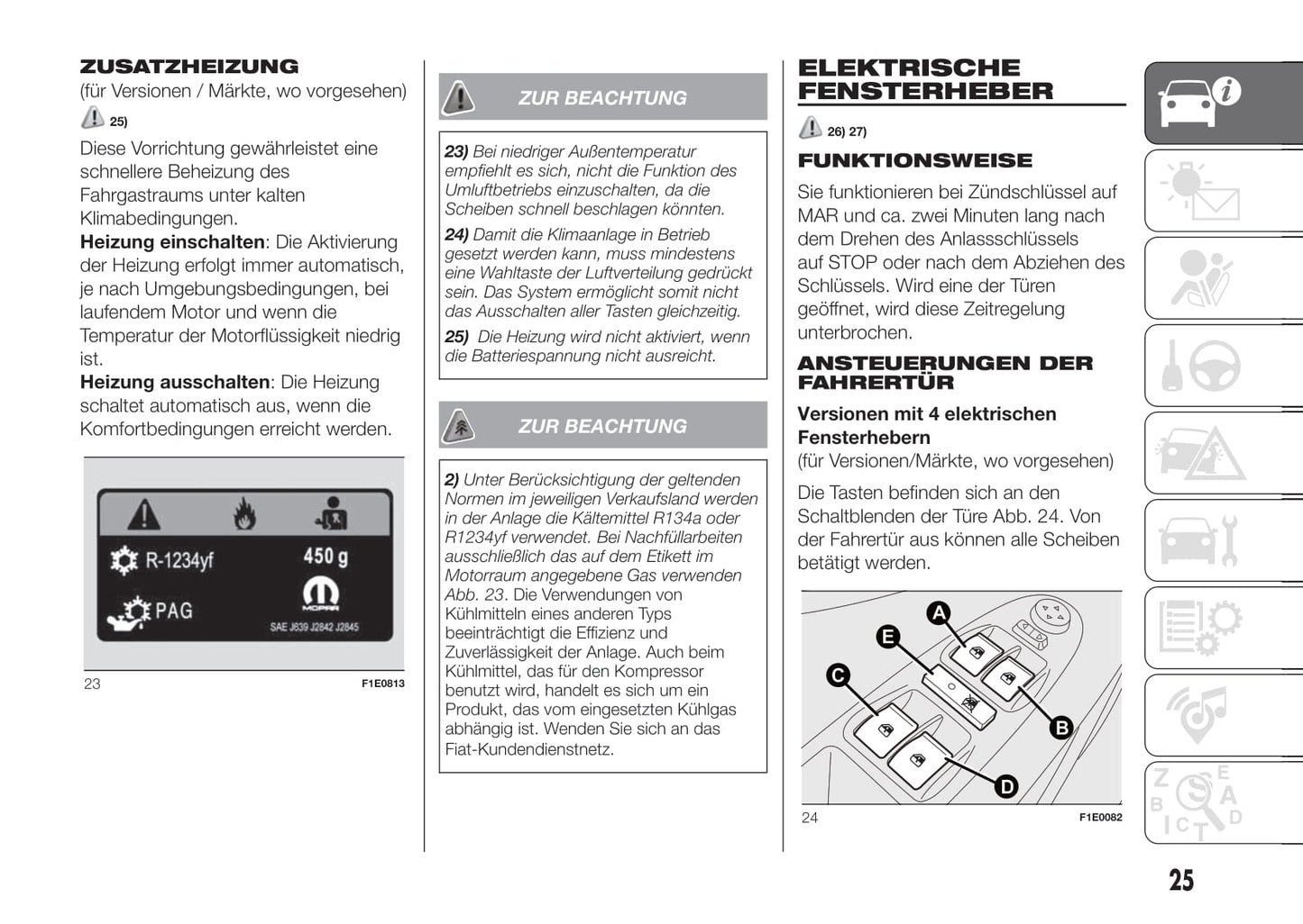 2016-2017 Fiat Punto Gebruikershandleiding | Duits