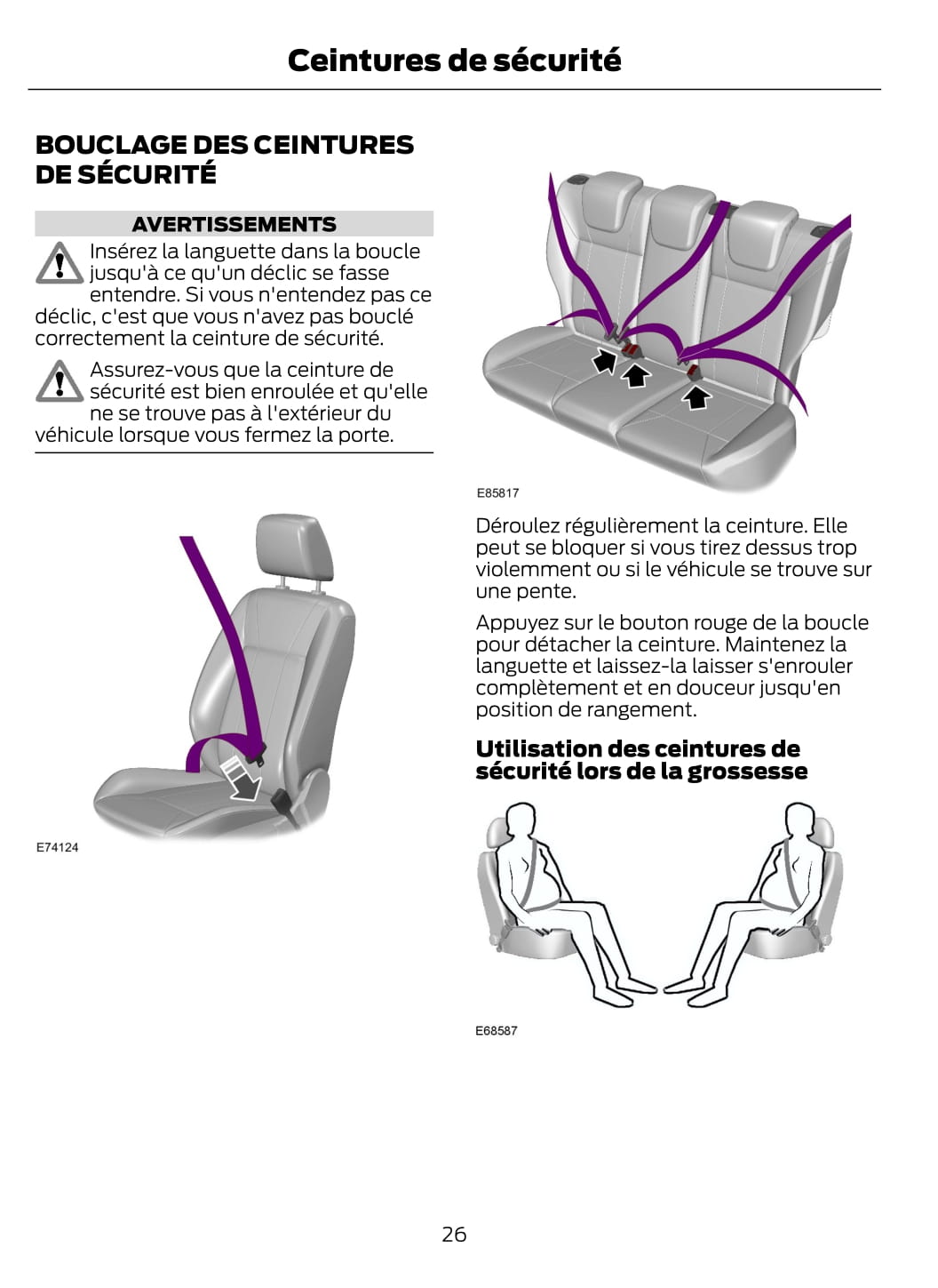 2014-2015 Ford Fiesta Gebruikershandleiding | Frans