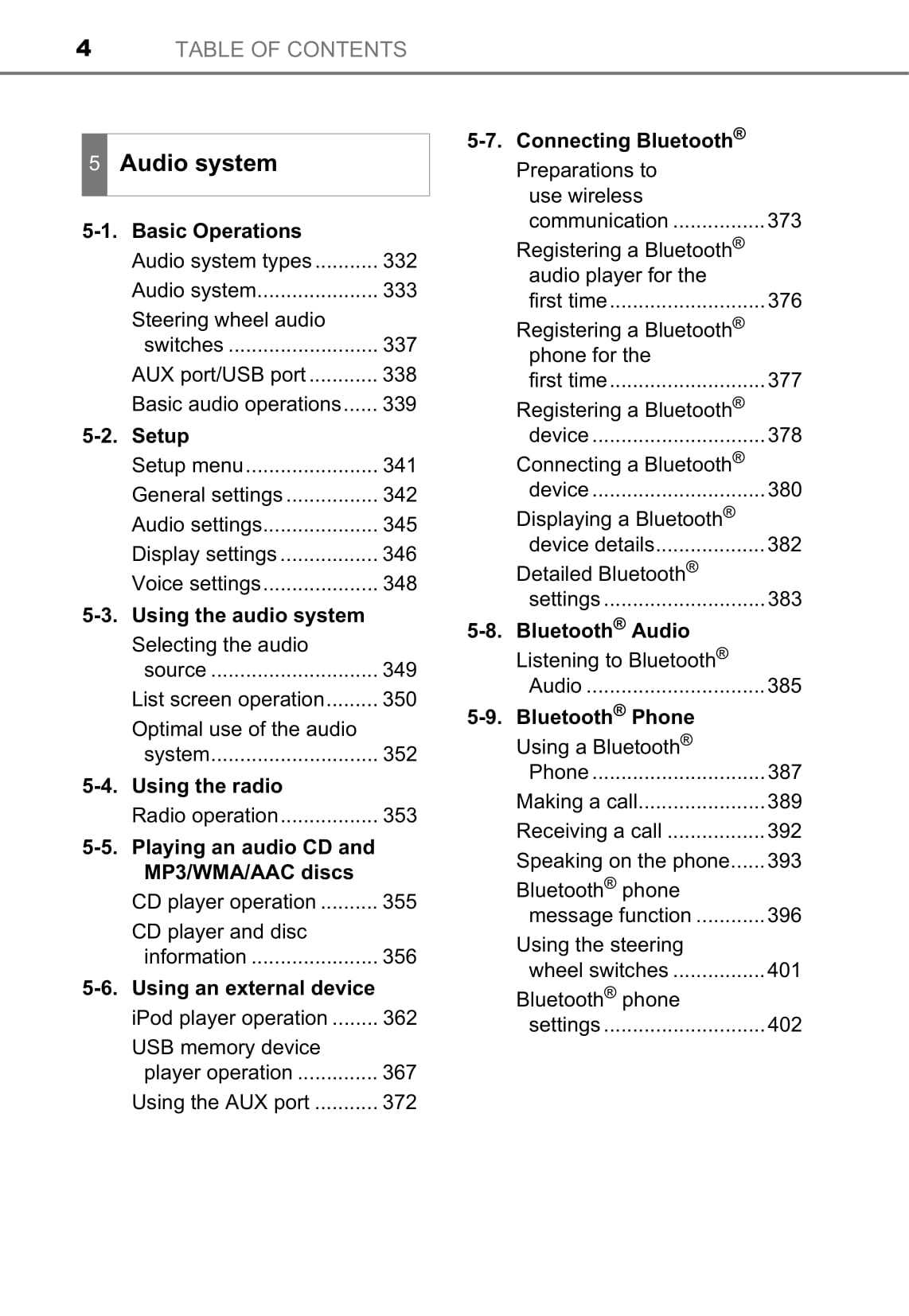 2016-2017 Toyota RAV4 Hybrid Owner's Manual | English