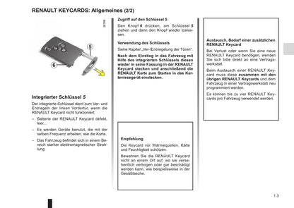 2010-2011 Renault Mégane Owner's Manual | German