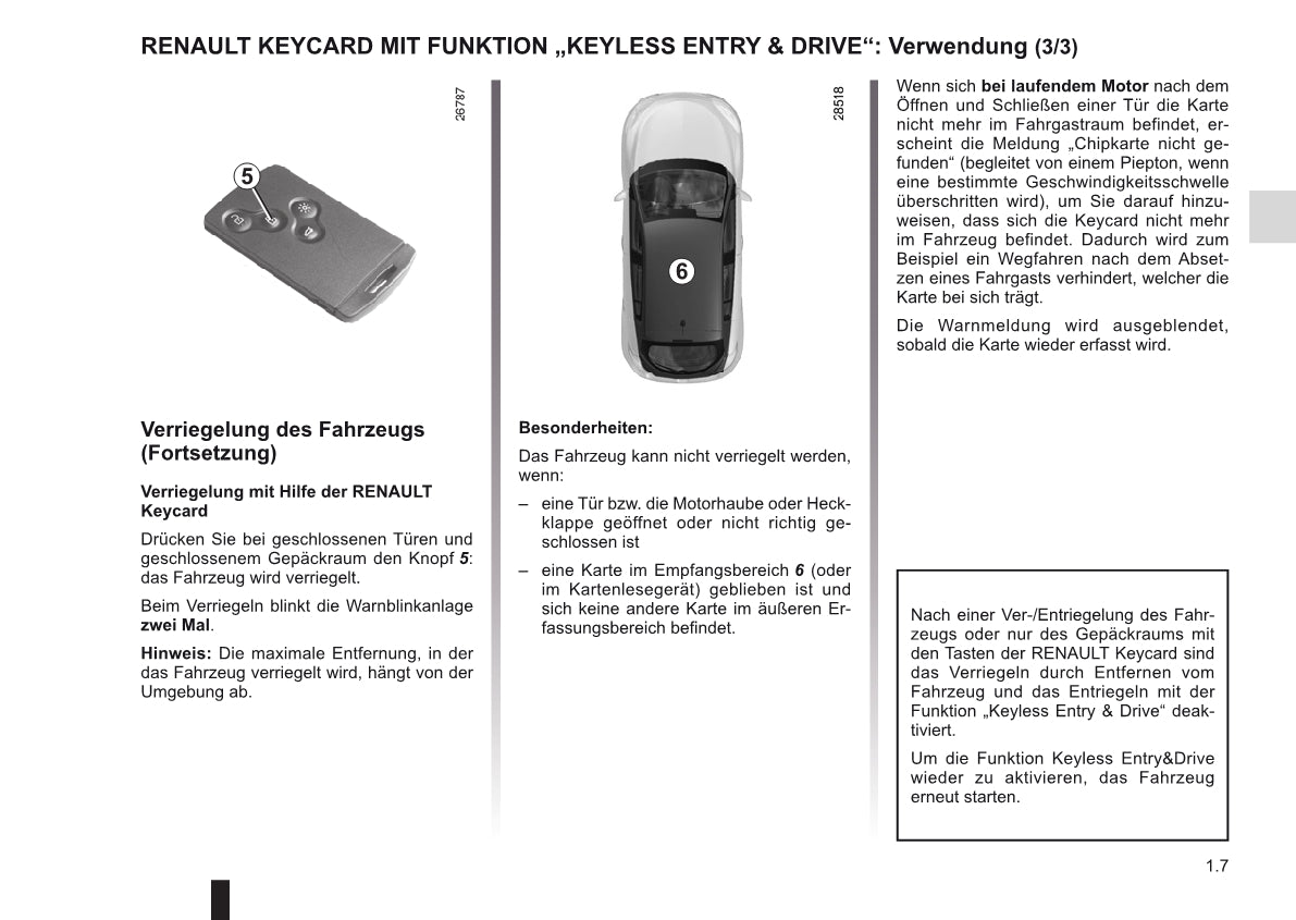 2010-2011 Renault Mégane Owner's Manual | German