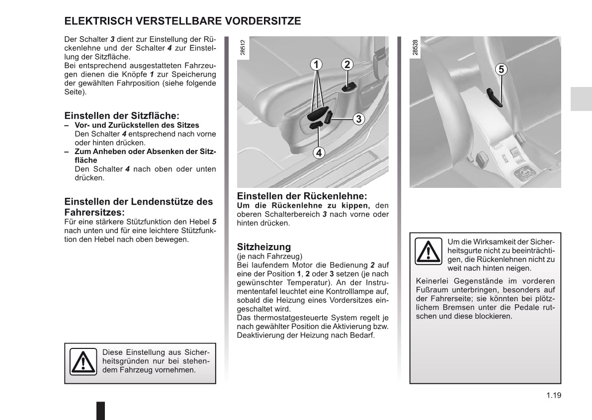 2010-2011 Renault Mégane Owner's Manual | German