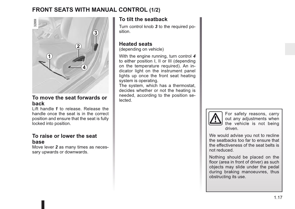 2011-2012 Renault Mégane Owner's Manual | English