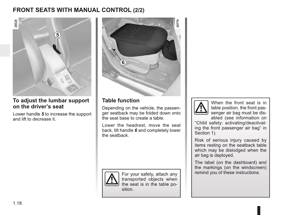 2011-2012 Renault Mégane Owner's Manual | English