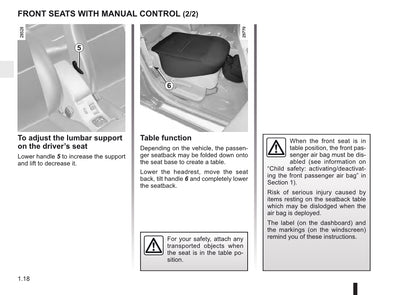 2011-2012 Renault Mégane Owner's Manual | English