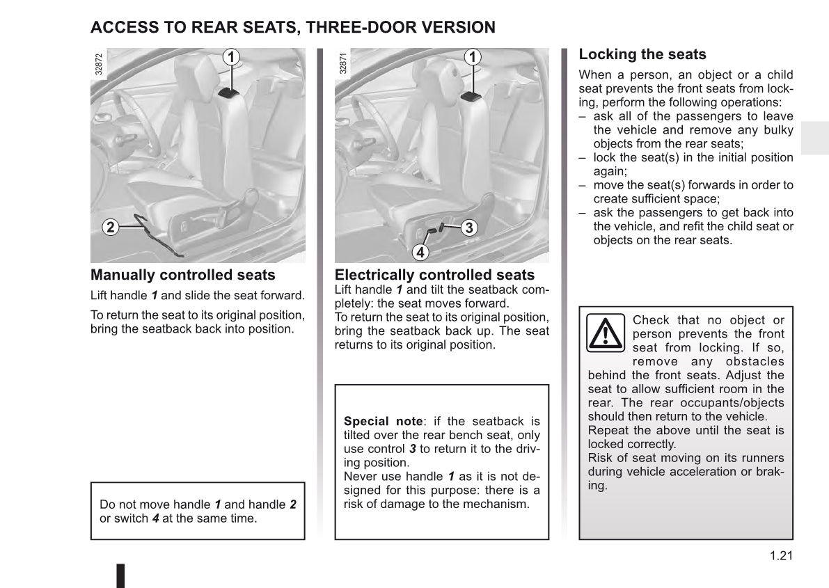 2011-2012 Renault Mégane Owner's Manual | English