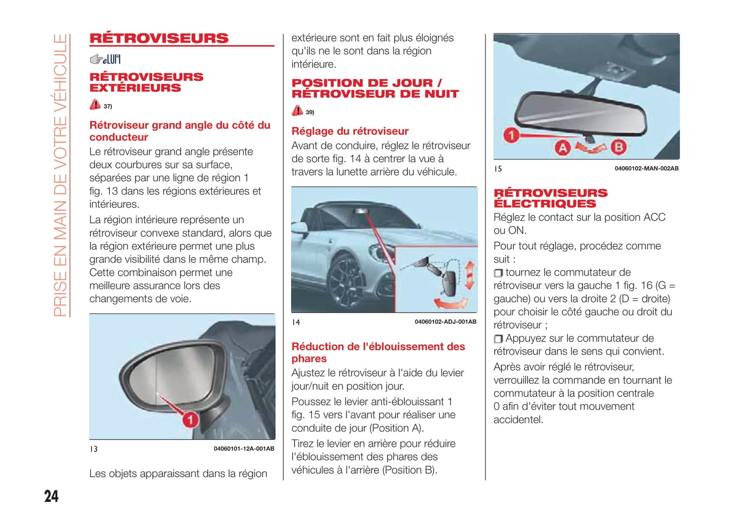 2016-2019 Abarth 124 Spider Manuel du propriétaire | Français