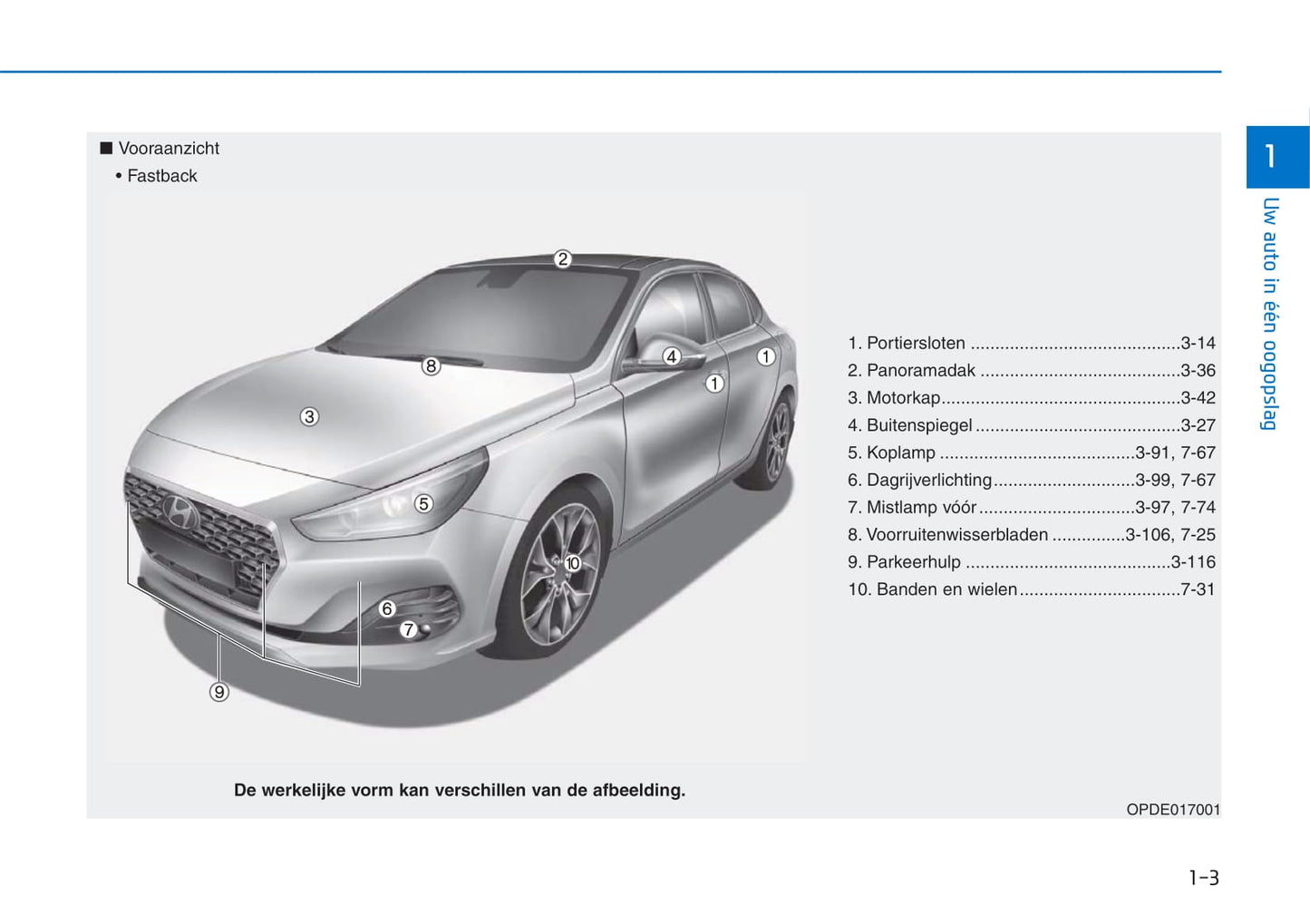 2017-2018 Hyundai i30 Bedienungsanleitung | Niederländisch