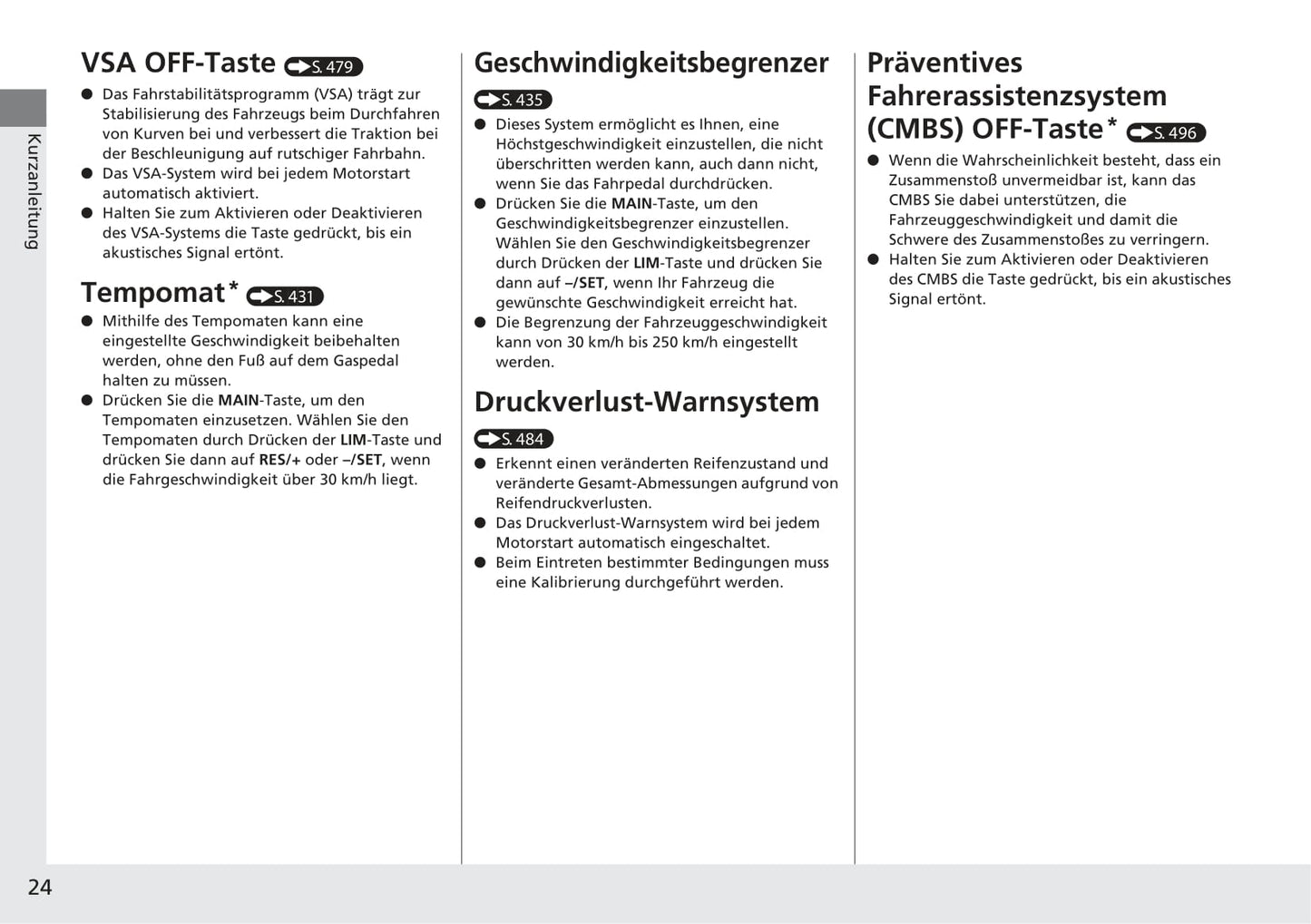 2018-2019 Honda CR-V Bedienungsanleitung | Deutsch