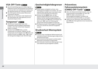 2018-2019 Honda CR-V Bedienungsanleitung | Deutsch