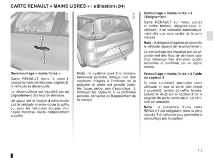 2018-2019 Renault Espace Owner's Manual | French