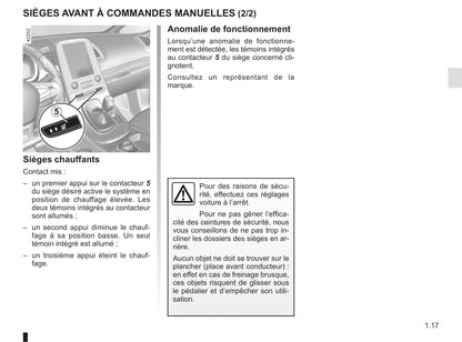 2018-2019 Renault Espace Owner's Manual | French