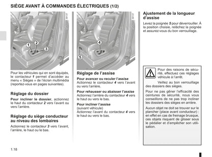 2018-2019 Renault Espace Owner's Manual | French