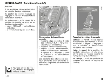 2018-2019 Renault Espace Owner's Manual | French