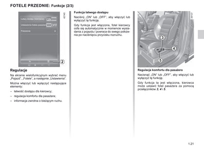 2018-2019 Renault Espace Owner's Manual | Polish