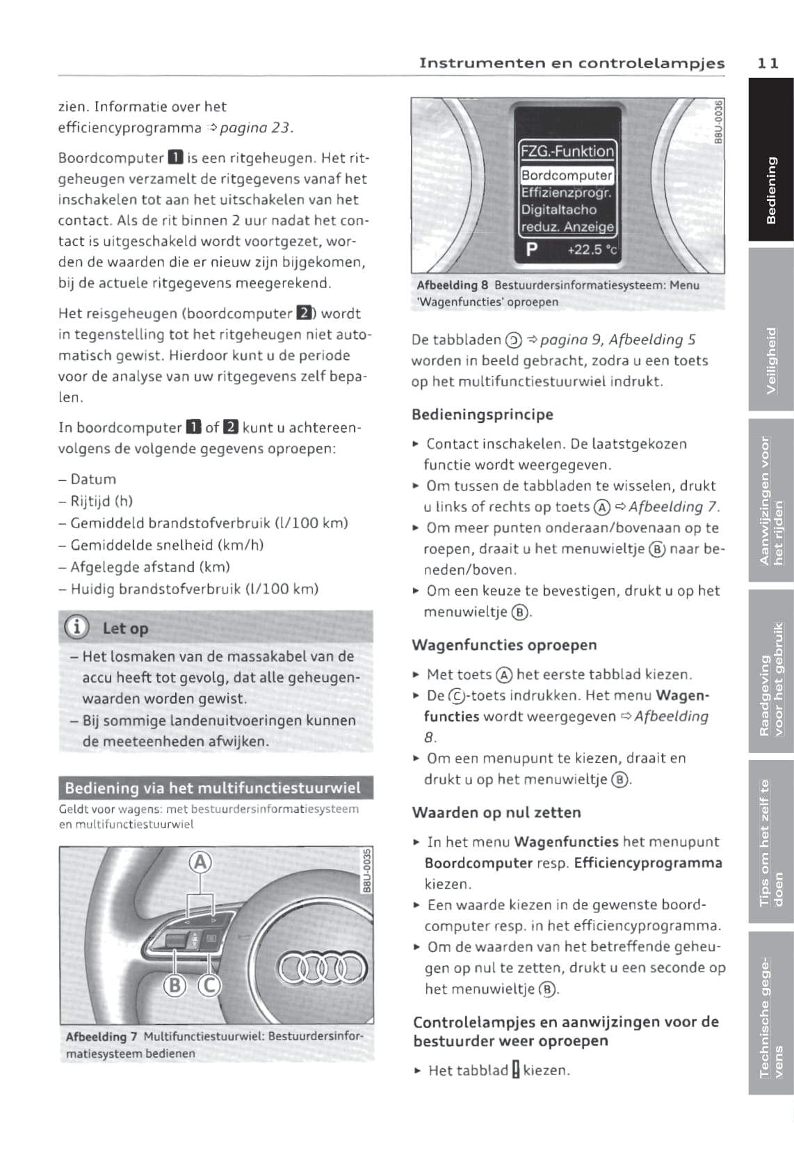 2011-2015 Audi Q3 Gebruikershandleiding | Nederlands