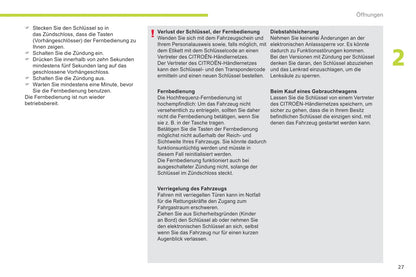 2017-2018 Citroën Berlingo/Berlingo Multispace Gebruikershandleiding | Duits