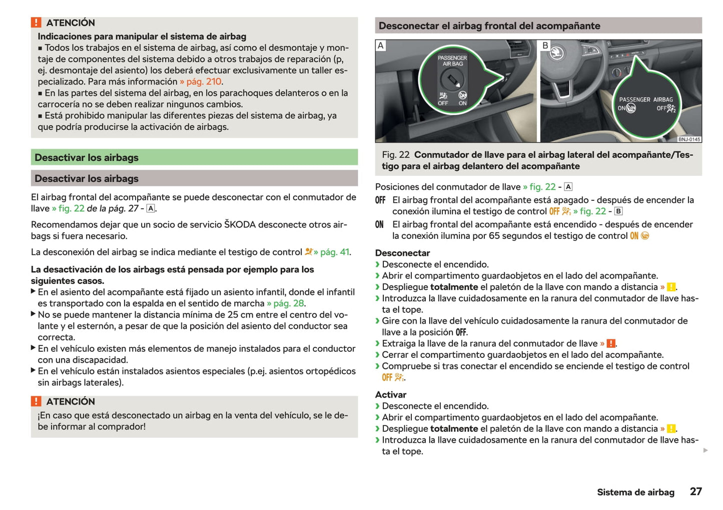 2015-2018 Skoda Fabia Bedienungsanleitung | Spanisch