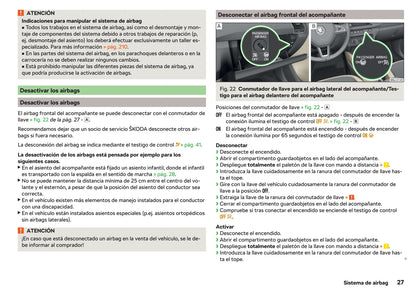 2015-2018 Skoda Fabia Bedienungsanleitung | Spanisch