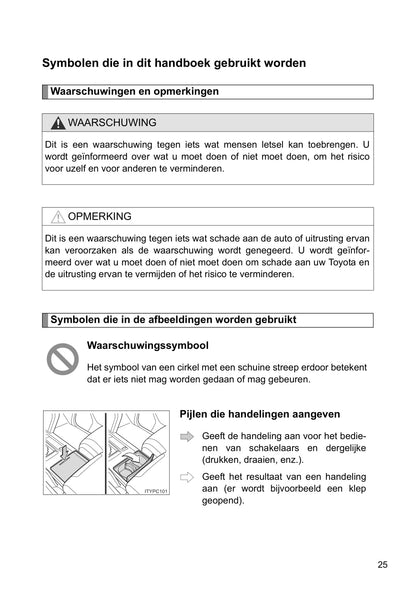 2013-2014 Toyota Land Cruiser/Land Cruiser V8 Owner's Manual | Dutch