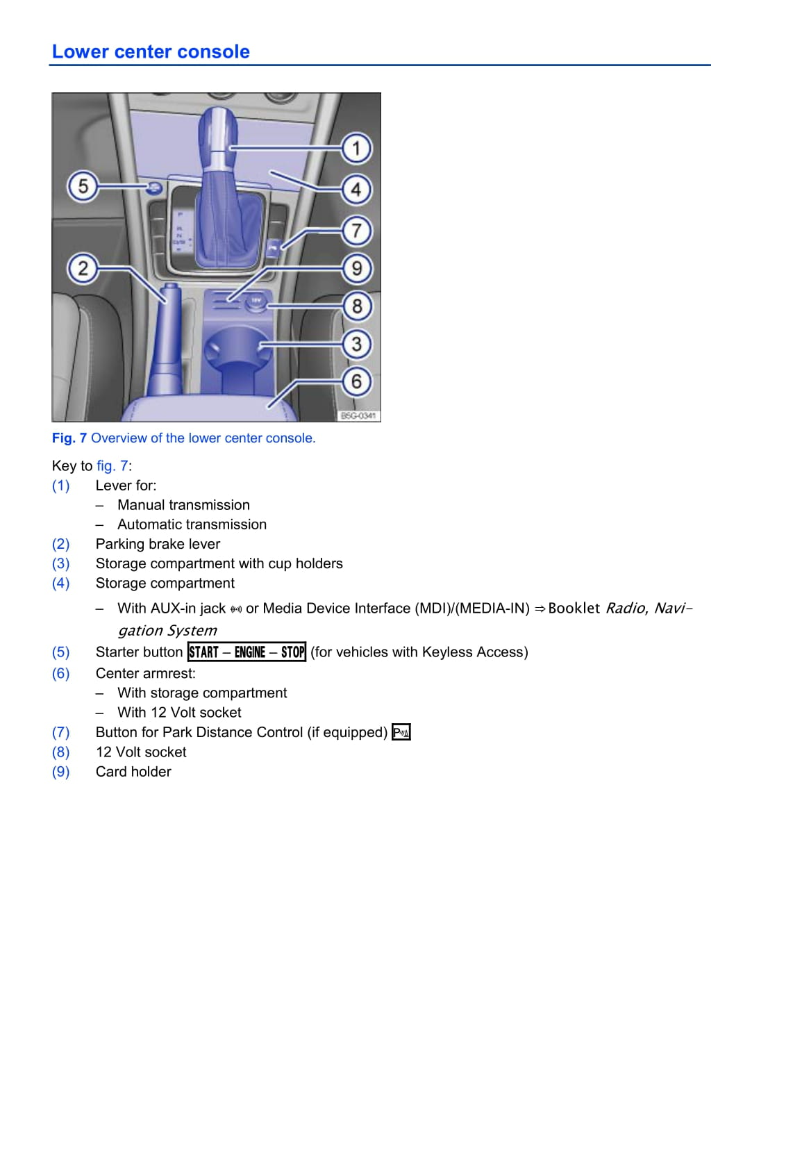 2013-2017 Volkswagen Golf Gebruikershandleiding | Engels