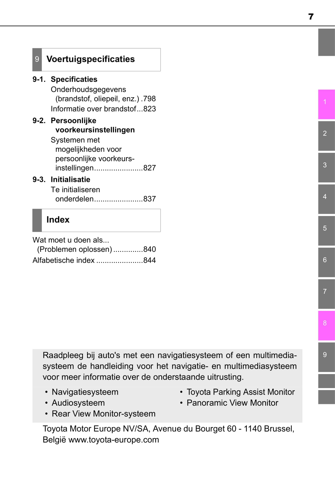 2017 Toyota RAV4 Owner's Manual | Dutch