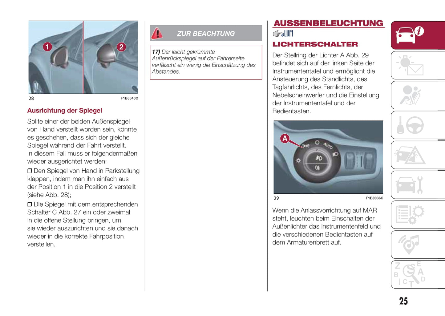 2016-2017 Fiat 500X Owner's Manual | English