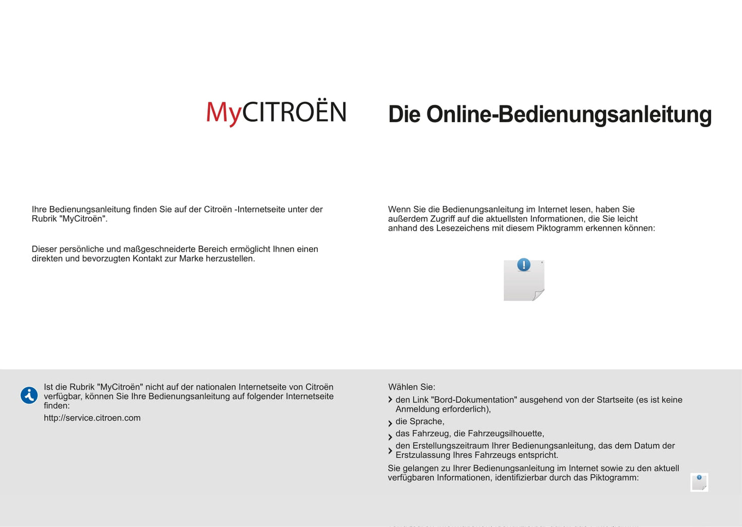 2014-2015 Citroën Berlingo Multispace Owner's Manual | German