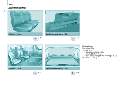 2014-2015 Citroën Berlingo Multispace Owner's Manual | German