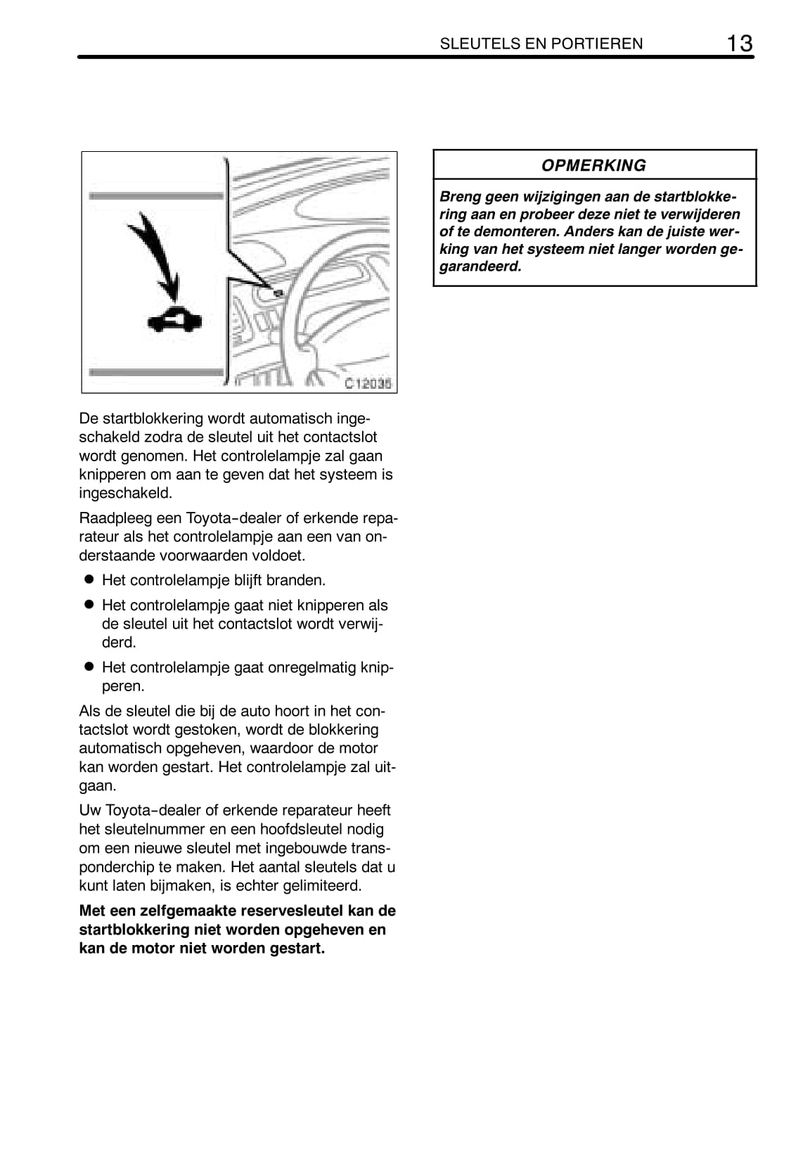 2003-2005 Toyota Previa Manuel du propriétaire | Néerlandais