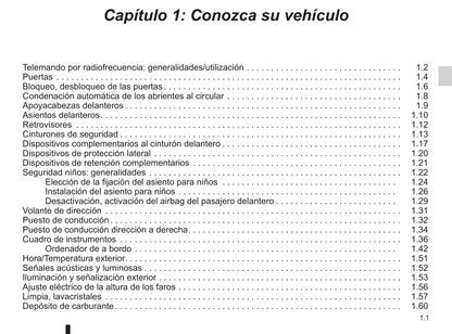 2009-2010 Renault Kangoo Be Bop Owner's Manual | Spanish