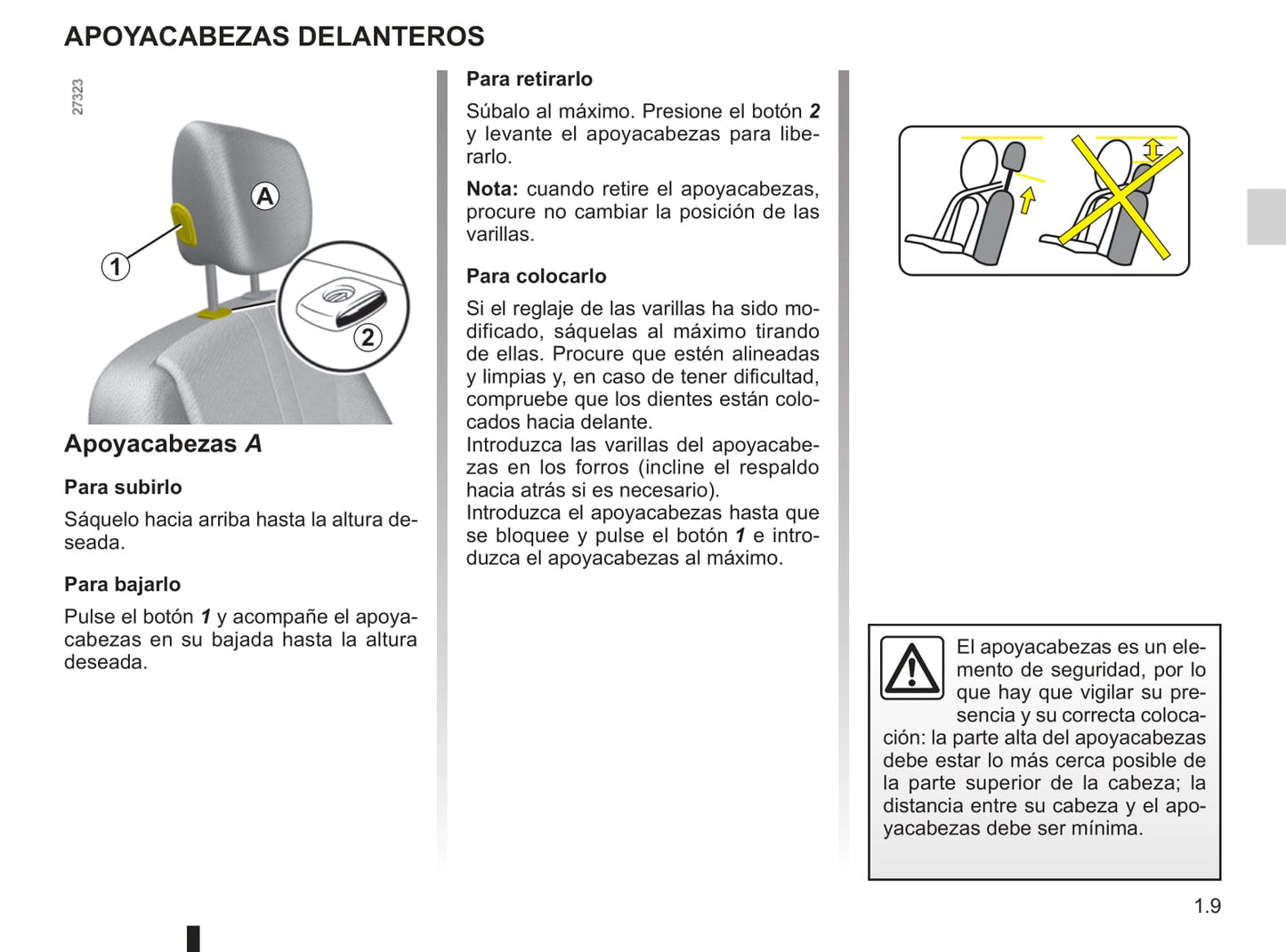 2009-2010 Renault Kangoo Be Bop Owner's Manual | Spanish