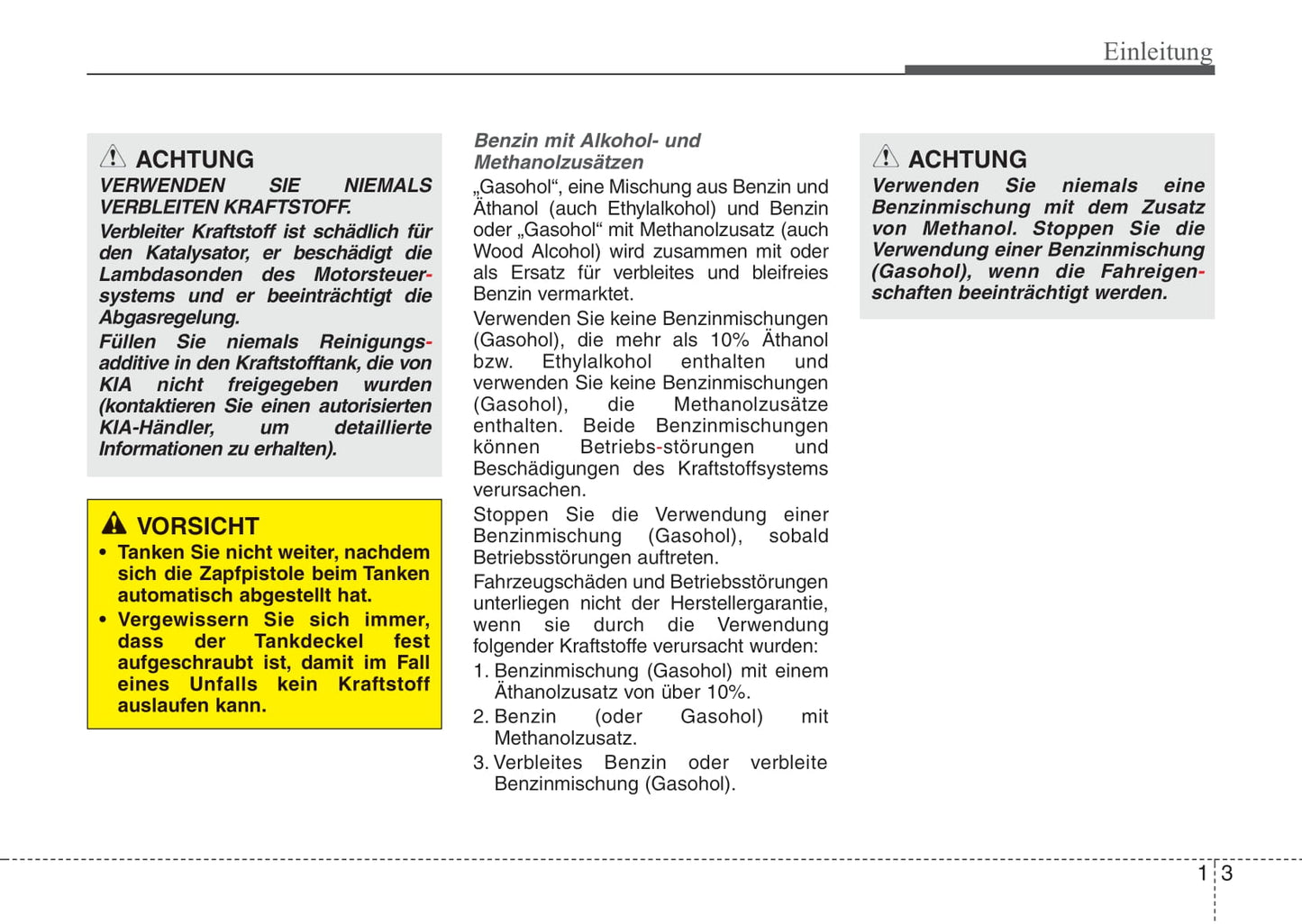 2010-2011 Kia Sorento Owner's Manual | German