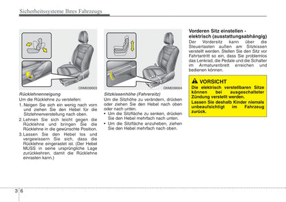 2010-2011 Kia Sorento Owner's Manual | German