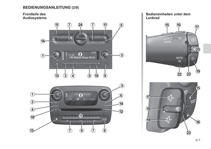 Renault Radio Connect R & GO Bedienungsanleitung 2018