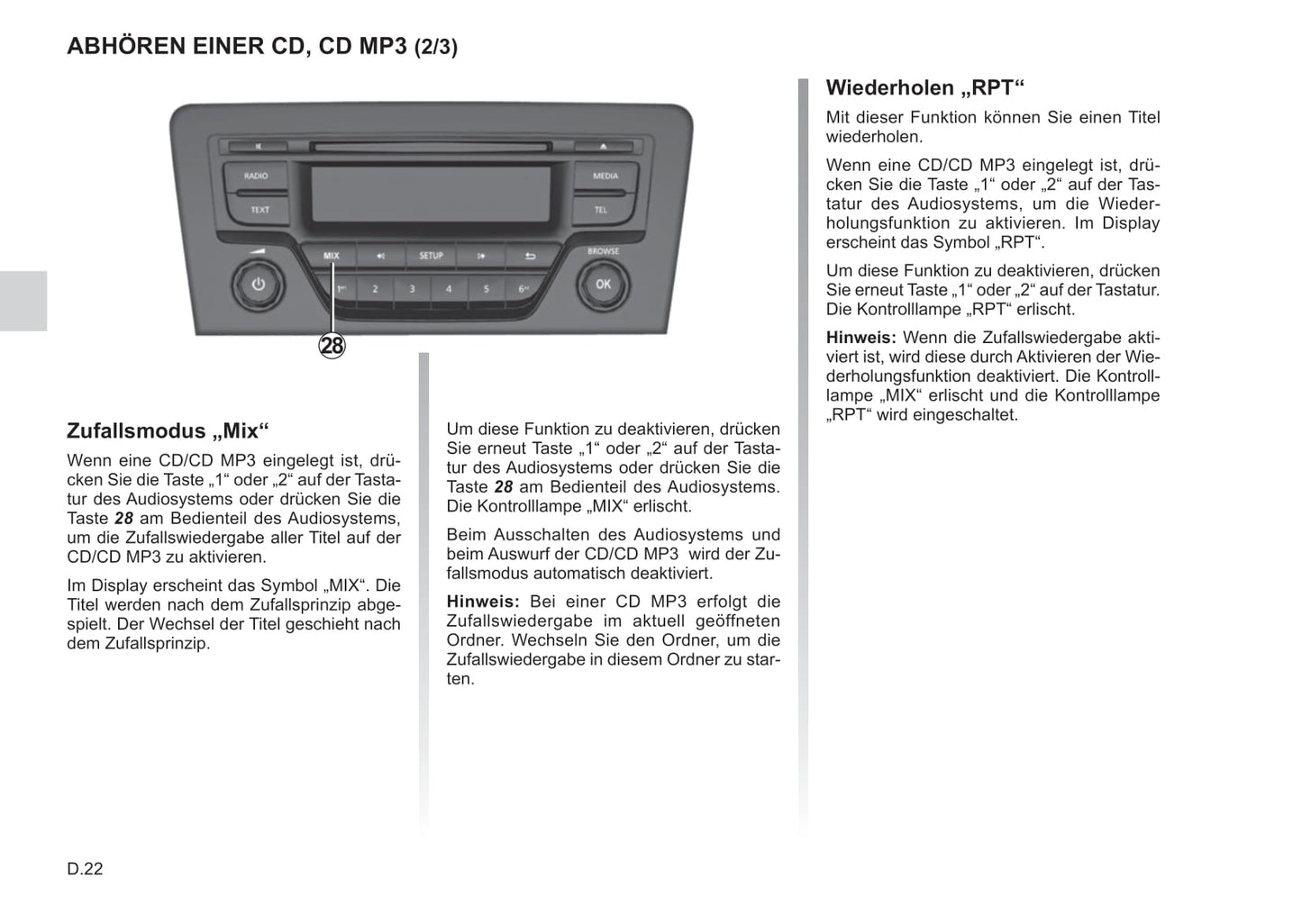 Renault Radio Connect R & GO Bedienungsanleitung 2018