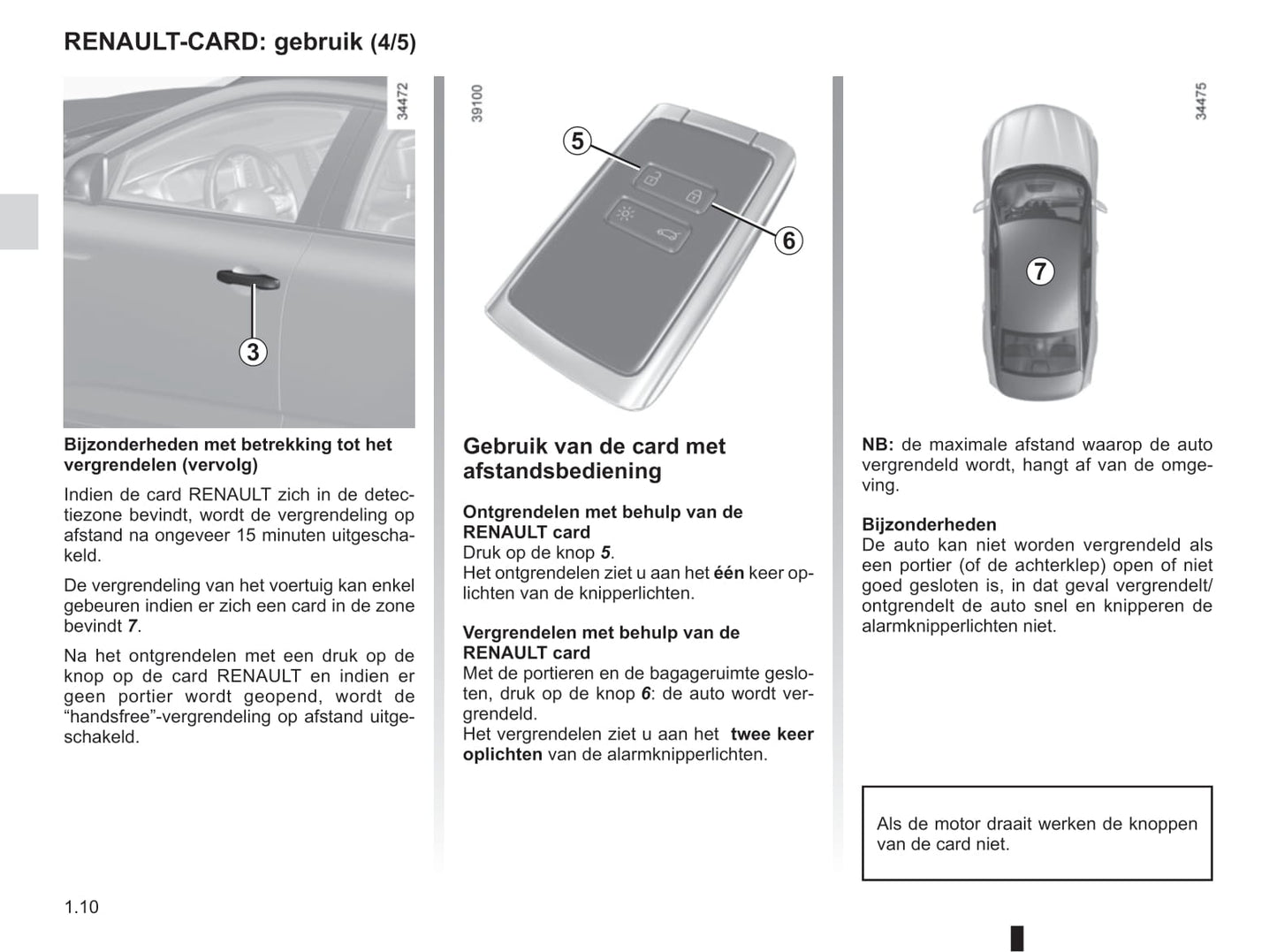 2018-2019 Renault Talisman Owner's Manual | Dutch