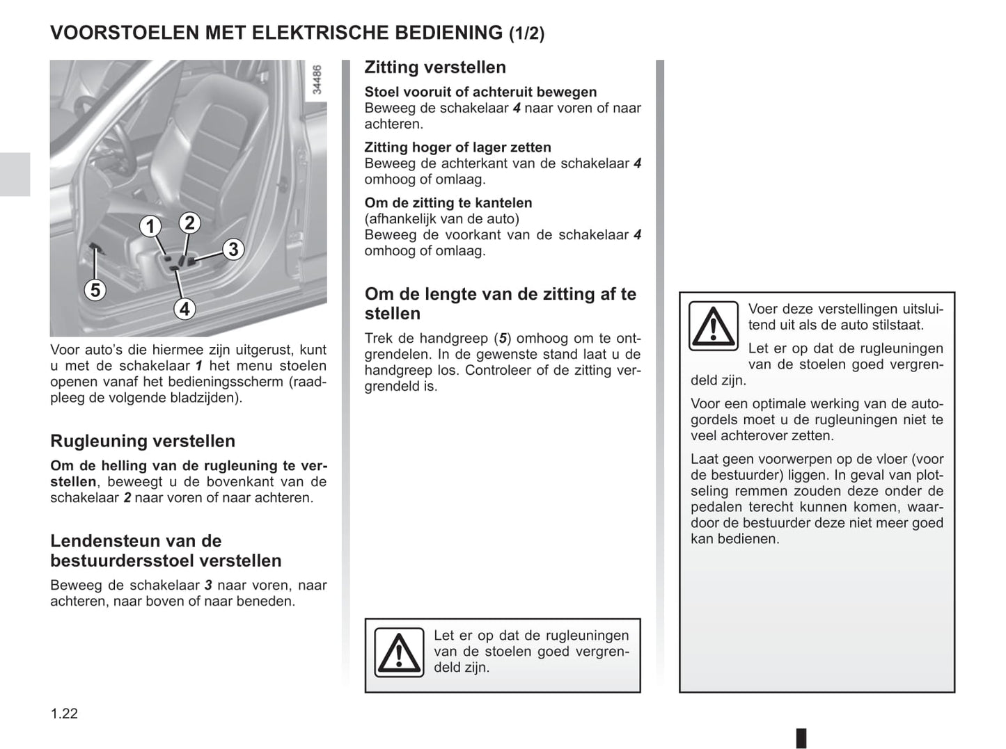 2018-2019 Renault Talisman Owner's Manual | Dutch