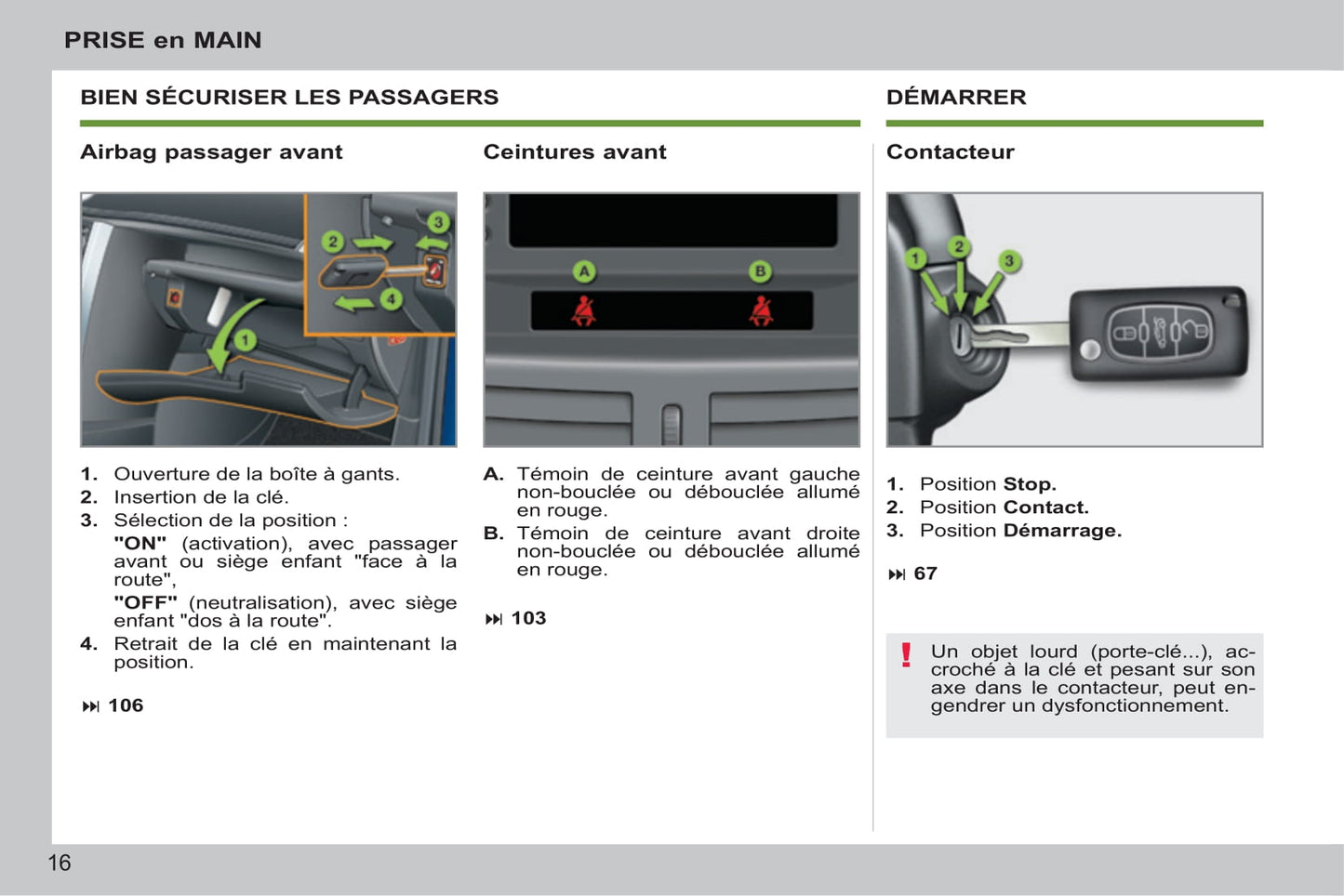 2014-2015 Peugeot 207 CC Manuel du propriétaire | Français