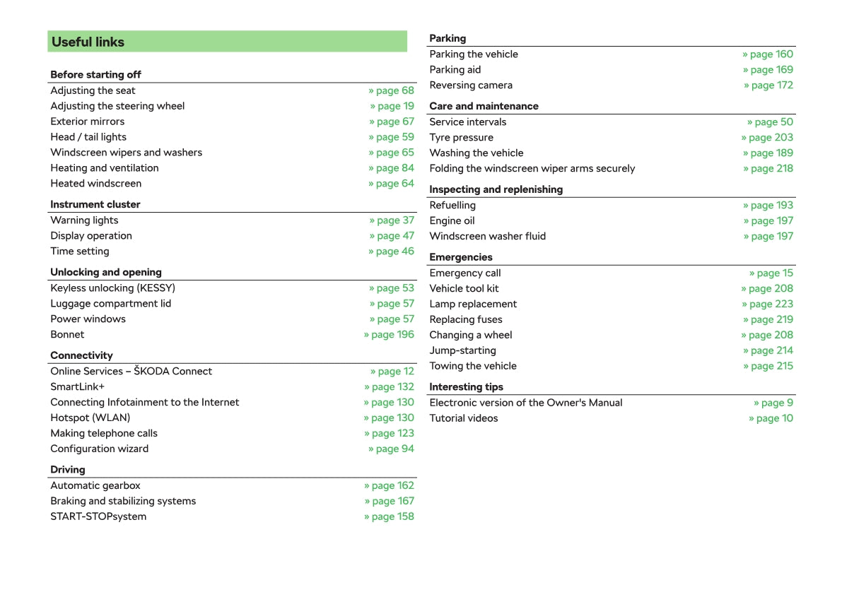 2018-2019 Skoda Rapid Gebruikershandleiding | Engels