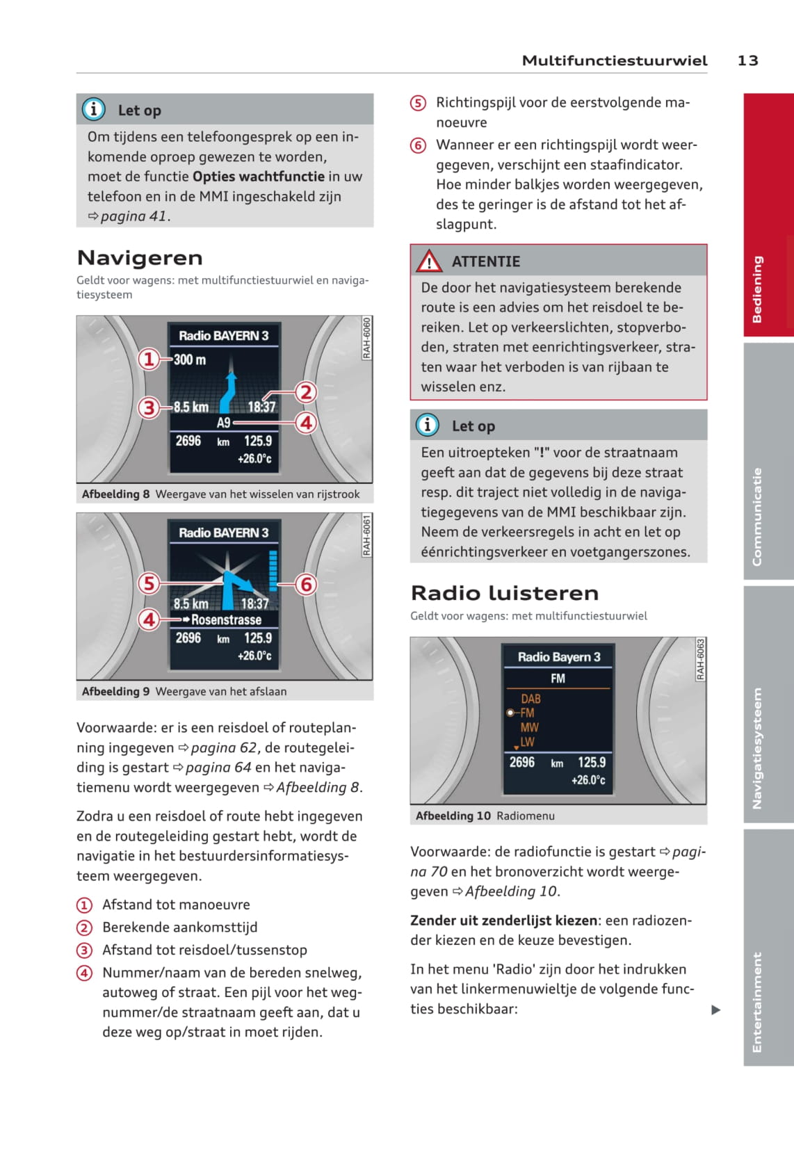 Audi MMI Handleiding 2012