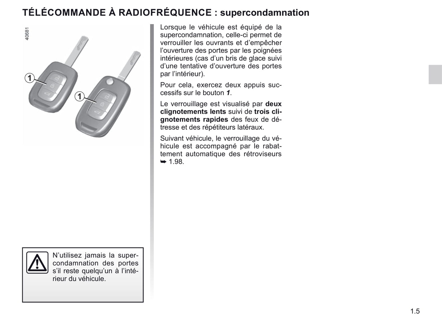 2021 Renault Mégane Owner's Manual | French